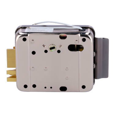 Electromechanical surface lock - Fail Safe (NC) opening mode - Applicable in Fire Protection Systems - LED status indicator - Programmable self-closing - Left-hand opening outwards