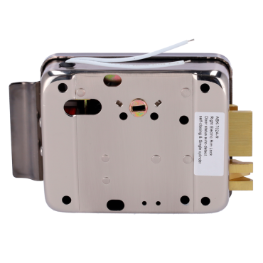 Electromechanical surface lock - Fail Safe (NC) opening mode - Applicable in Fire Protection Systems - LED status indicator - Programmable self-closing - Right-hand opening outwards
