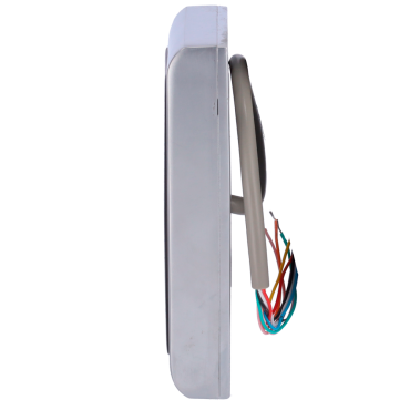 Standalone access reader | EM card and PIN access | Relay output, alarm and doorbell | Wiegand 26 | Time control | Suitable for exterior IP68