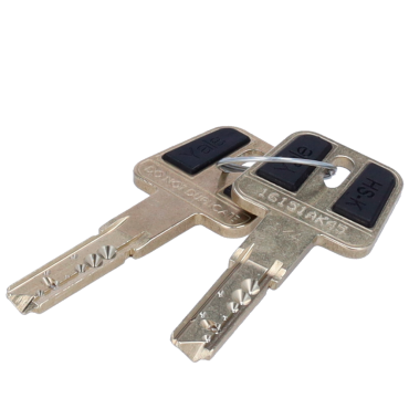High security double clutch cylinder - Anti-bumping, lock pick, drill and breakage - Suitable for YALE-LINUS-L2 - System of 7 active pins and 2 sensors - Dimensions 30 (inside) x 30 (outside) mm - Include 2 physical keys