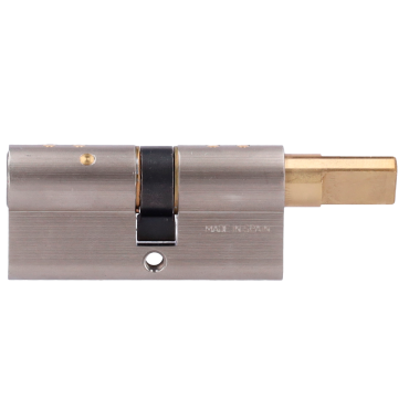 High security double clutch cylinder - Anti-bumping, lock pick, drill and breakage - Suitable for YALE-LINUS-L2 - System of 7 active pins and 2 sensors - Dimensions 30 (inside) x 30 (outside) mm - Include 2 physical keys
