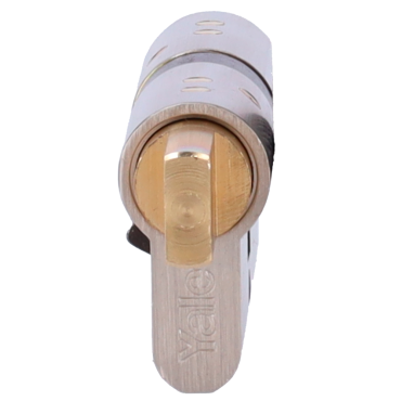 High security double clutch cylinder - Anti-bumping, lock pick, drill and breakage - Suitable for YALE-LINUS-L2 - System of 7 active pins and 2 sensors - Dimensions 35 (inside) x 40 (outside) mm - Include 2 physical keys
