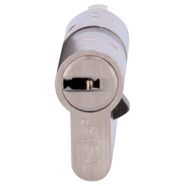 High security double clutch cylinder - Anti-bumping, lock pick, drill and breakage - Suitable for YALE-LINUS-L2 - System of 7 active pins and 2 sensors - Dimensions 35 (inside) x 40 (outside) mm - Include 2 physical keys