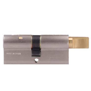 High security double clutch cylinder - Anti-bumping, lock pick, drill and breakage - Suitable for YALE-LINUS-L2 - System of 7 active pins and 2 sensors - Dimensions 35 (inside) x 40 (outside) mm - Include 2 physical keys