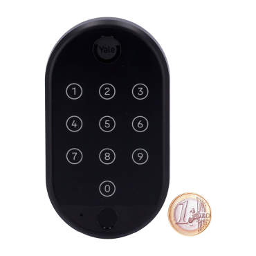 Keypad accessory - Bluetooth communication - Opening and closing with PIN or fingerprint - Single-use or temporary codes - Powered by four AAA batteries - Compatible with YALE-LINUS-L2