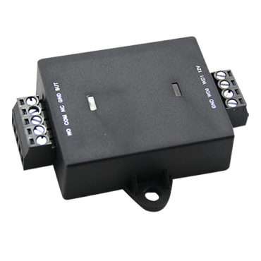 ZKTeco anti-tamper controller - For standalone installations - Encrypted Wiegand inputs and push button - Relay NO/NC - Opening time control - Power supply DC 12 V
