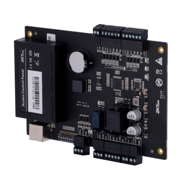 Access Controller - Card, QR or PIN - TCP/IP Communication - 2 Wiegand readers - Relay output for 1 door - ZKBioCV Software 5 doors/5 APP included