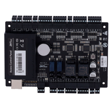 Access Controller - Card, QR or PIN - TCP/IP Communication - 4 Wiegand readers - Relay output for 2 doors - ZKBioCV Software 5 doors/5 APP included