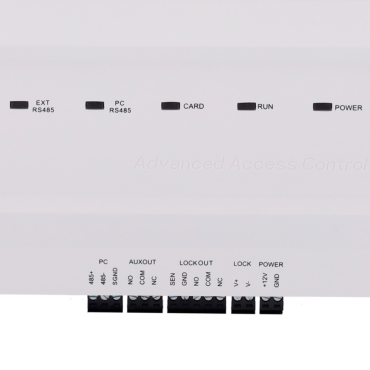 Multi-identification access controller - Facial, fingerprint, card, dynamic QR or PIN - TCP/IP Communication - 2 Wiegand readers | 2 RS485 readers - Relay output for 1 door - ZKBioCV Software 5 doors/5 APP included