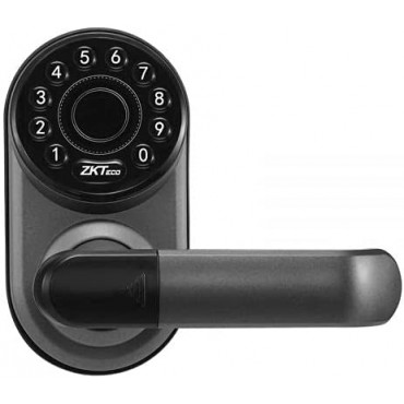 ZKTeco Intelligent Lock - Toetsenbord en Bluetooth - Tot 100 gebruikers en mobiele app - Stand-alone 4 x AA-batterijen | Micro-USB - Maximale beveiliging met willekeurige code - Compatibel met de ZK Smart-app