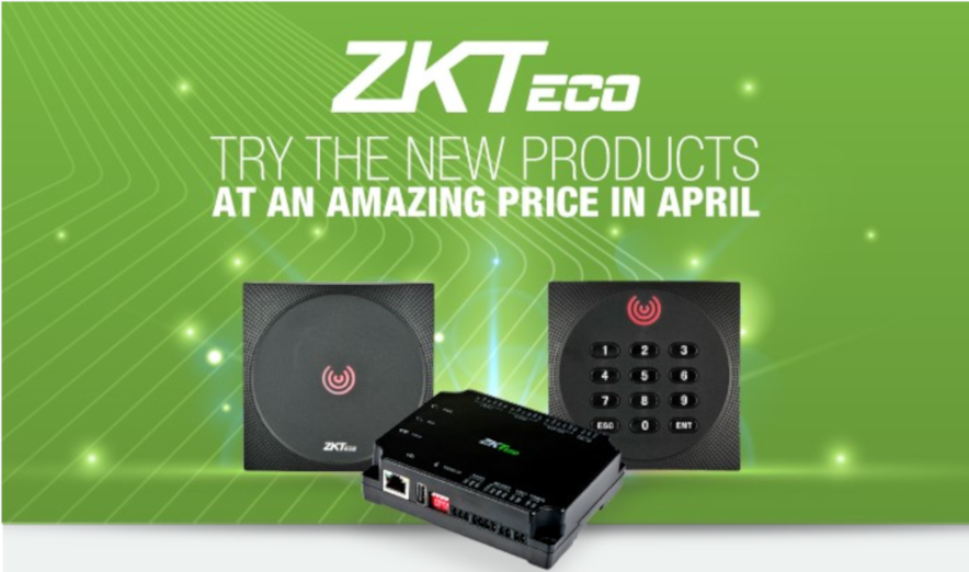 ZKTeco Reclame maand april