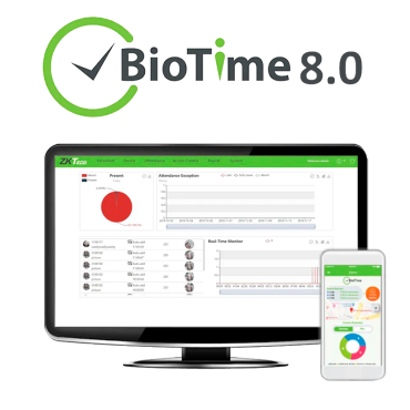 Time and attendance and access control app license - Capacity 20 users - TCP/IP communication | Wifi - Multi-language | advanced features - Multitude of schedule reports - SQL professional database