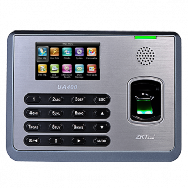 Presence Control - Fingerprints, EM RFID card and keyboard - 3.000 recordings / 100.000 records - TCP/IP, RS232, RS485 and USB - Presence control mode management - ZkTimeNet 3.0 Lite | ZkTimeNet 3.0