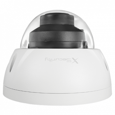 HDTVI, HDCVI, AHD and Analog X-Security Dome Camera - 1/2.7" CMOS 8 Megapixel - 2.7~13.5 mm Lens - WDR (120dB) - IR 30m - Weatherproof IP67