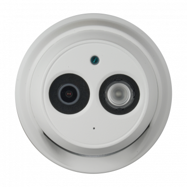 2 Megapixel dome camera - PRO Range - 1/2.7" CMOS Sensor 1080p - 2.8 mm Lens - IR Illumination 50m - Audio with integrated microphone