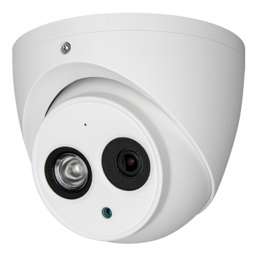 2 Megapixel dome camera - PRO Range - 1/2.7" CMOS Sensor 1080p - 2.8 mm Lens - IR Illumination 50m - Audio with integrated microphone