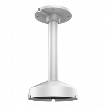 Ceiling bracket - Height 565 mm - Valid for exterior use - White colour - Made of aluminum - Cable pass