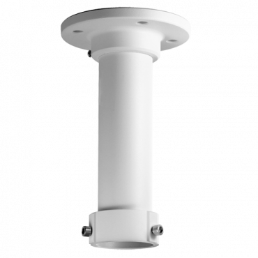 Ceiling bracket - For dome cameras - Valid for exterior use - White colour - Compatible with Hiwatch Hikvision