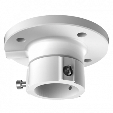 Ceiling bracket - For dome cameras - Valid for exterior use - White colour - Compatible with Hiwatch Hikvision