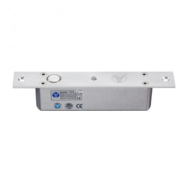 Electromechanical safety lock - Fail Safe (NC) opening mode - Retention force 1000 Kg - Door status sensor - Programmable self-closing - Made of aluminum