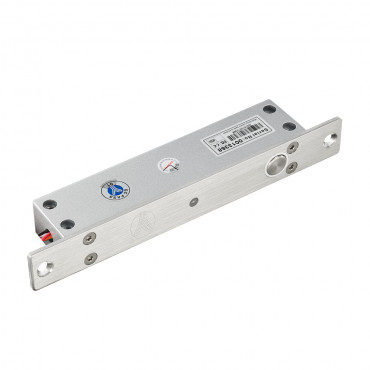 Electromechanical safety lock - Fail Safe (NC) opening mode - Retention force 1000 Kg - Door status sensor - Programmable self-closing - Selectable opening time