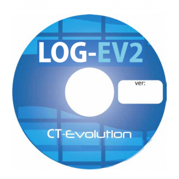 LOG-EV2 : Besturingssoftware (onder XP, Vista, 7.X, 8.X, 10) voor CT- en POWER-Evolution serie