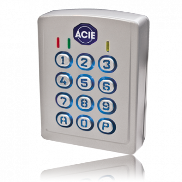 Vandal resistant keypad with integrated RF technology WIEGAND & DATACLOCK