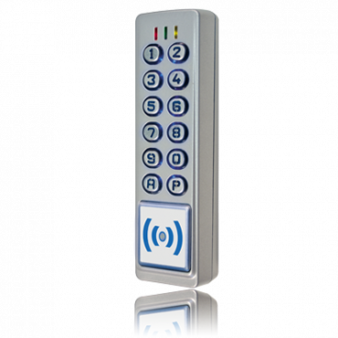 CLMI-2C-WDT: Toetsenbord met MIFARE-NFC-lezer - WIEGAND en CK & DATA-uitgang