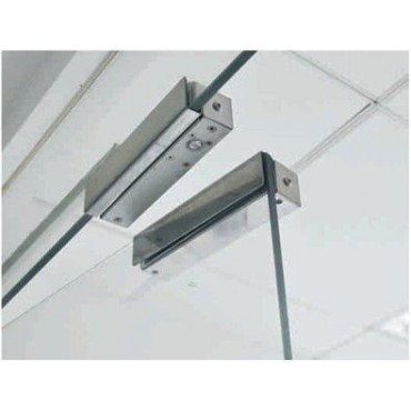 Electromagnetic Lock - For single door - Fail Safe opening mode - Holding force 280 Kg - Retention area 35 x 155 mm - Recessed mounting