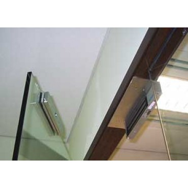 U profile for magnetic locks - Compatible with YF-280XX - Opening both exterior and interior - For glass doors without frame - Glass thickness between 8-15mm - Made in duralumin