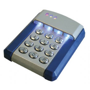 Vandal proof Keypad, external electronics in ABS Box