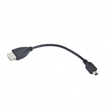 A-OTG-AFBM-002: USB OTG AF to Mini BM cable, 15 cm