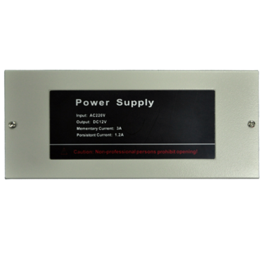 Power supply - Exclusive for access control - Control of different locks - Power supply box - Can be configured in NC/NO - Surface mounting