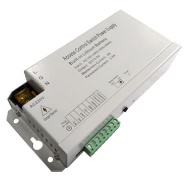 Power supply - Exclusive for access control - Control of different locks - Backup battery - Can be configured in NC/NO - Communication by Wiegand and RS485