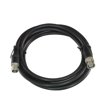 Prepared cable - 1 coaxial link - BNC male to BNC female in each end - Length 2 m - For connecting Balun receiver to DVR