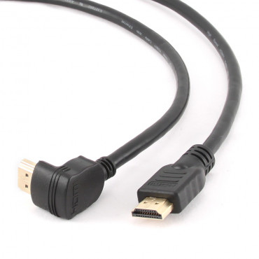 High Speed HDMI kabel met Ethernet, haakse connector, 3 m