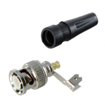 Connector - BNC to screw - Compatible with any cable - Universal, does not need crimping tool - Only requires screwdriver - Protective cover