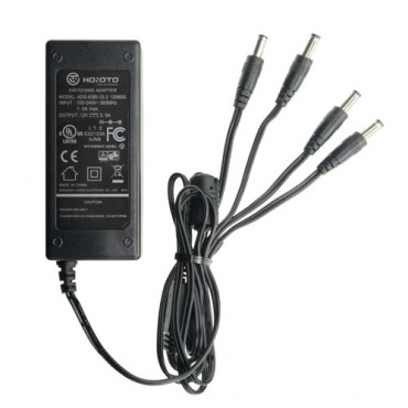 DC12V5A: Switching Power Supply, Output DC12V/5A, 4 outputs Stabilized