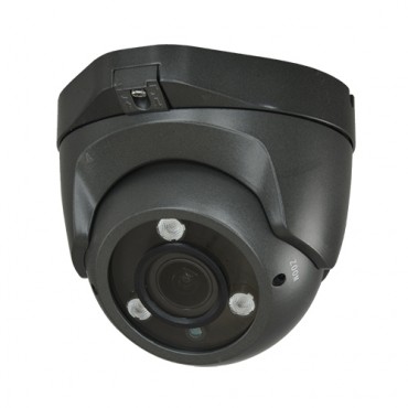 HDTVI dome camera - 720P (50FPS) - 1/3" Sony© Starvis IMX225 - Varifocal lens 2.8~12 mm - 3 LEDs array Range 40 m - Remote OSD menu with real WDR