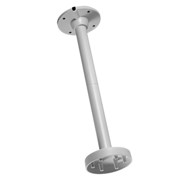 Ceiling support - Height 560 mm - Valid for exterior use - White colour - Made of aluminum - Cable pass