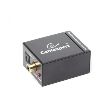 DSC-OPT-RCA-001; Digital to analog audio converter - Bridges the gap between digital and analog audio - Perfect for connecting your Blu-ray player to your home stereo - Easy installation 