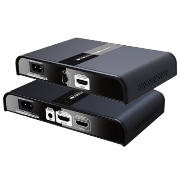 HDMI signal extender via electrical powerline - No wiring needed, shares the HDMI signal across the network shared by the electrical panel