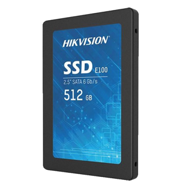 Hikvision SSD harde schijf 2,5 "- Capaciteit 512 GB - SATA III-interface - Schrijfsnelheid tot 480 MB / s - Lange levensduur - Ideaal voor videobewaking