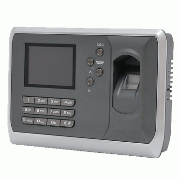 Hysoon Time and Attendance Control - Fingerprints, EM card and keypad - 2.000 recordings / 160.000 records - TCP/IP, USB Flash, 2.8" colour screen - Time and Attendance Control Modes - Free eTime software