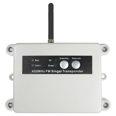 Solar infrared barrier repeater - Up to 50 wireless devices - Signal range up to 1000m - Up to 4 sequential repeaters - It allows to expand the coverage area