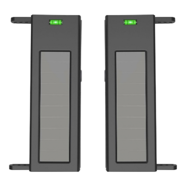 Solar infrared barrier detector - Completely wireless | 2 beams - Signal range up to 1000m - Max distance. 60m of detection - Automatic regulation against interference - Power 3.3V internal battery