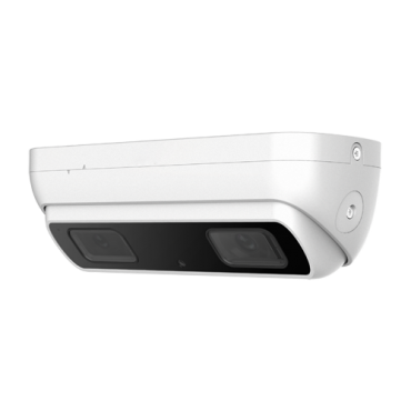 IPCOUNT-3D-EXT-0280: X-Security IP People Counter - 3 Megapixel Starlight - People counting, IVS perimeter protection, Face detection - 2.8 mm Lens - Alarms / Audio / Siren / ePoE - Suitable for outdoor installation
