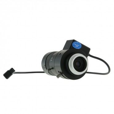 5-100 mm Varifocaal - 1/3" - F1.6 - Direct Drive Iris (DC) - CS-schroefdraad - Geschikt voor gebruik met IR (IR-correctie) - 1,3 megapixelkwaliteit