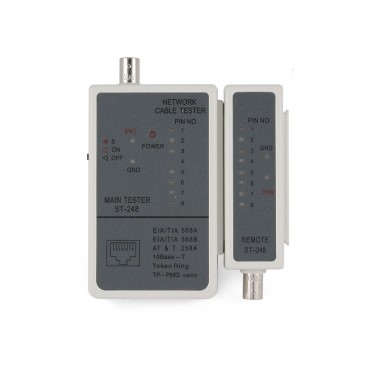 Cable tester for RJ45 & RG58