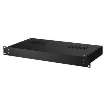 19" Server Case - Black - 1U - Universal